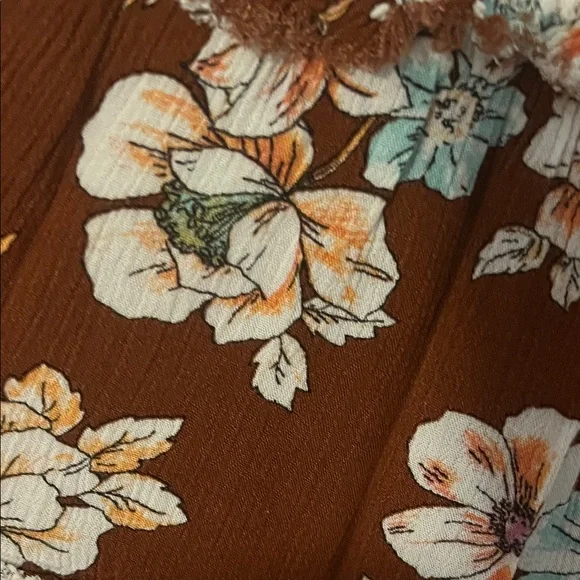 Floral Long Sleeve Dress - Picture 3 of 4